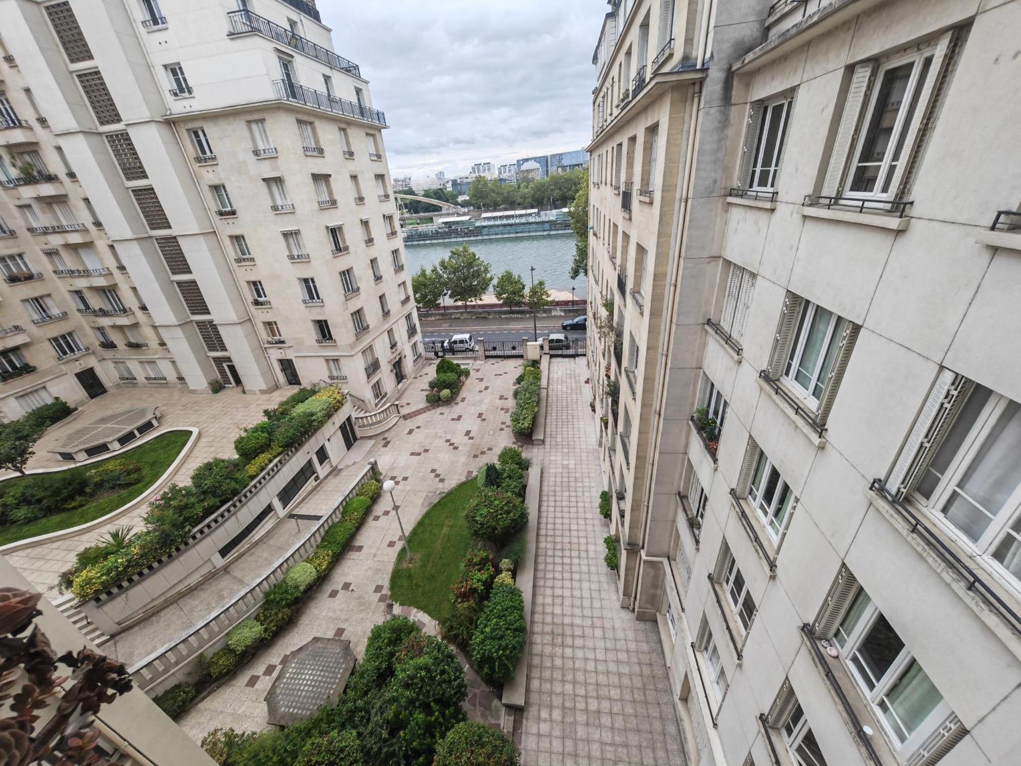Ferienwohnung View Sur La Seine Paris Exterior foto